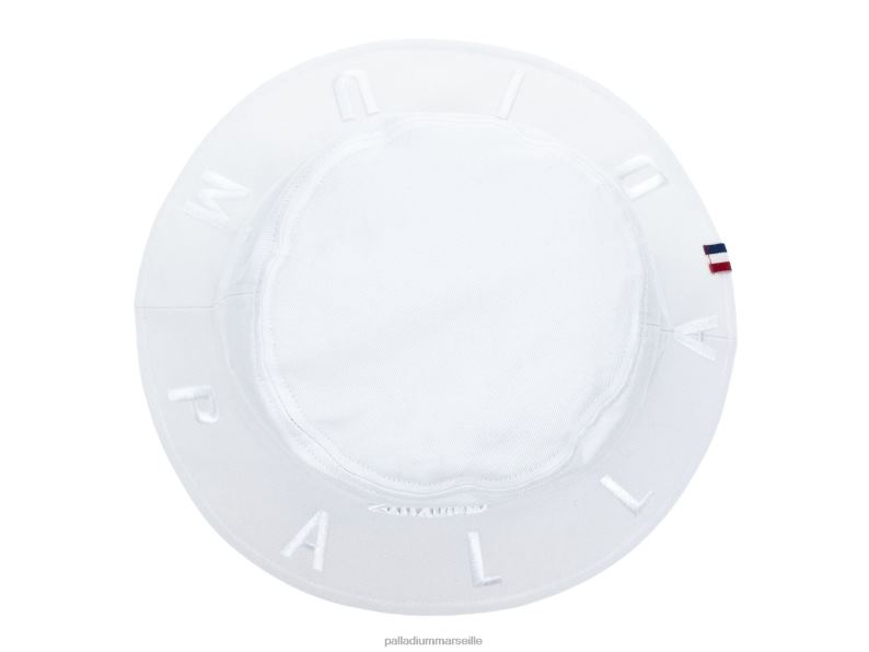 unisexe bob à logo PJVRJ332 Palladium blanc Chapeaux