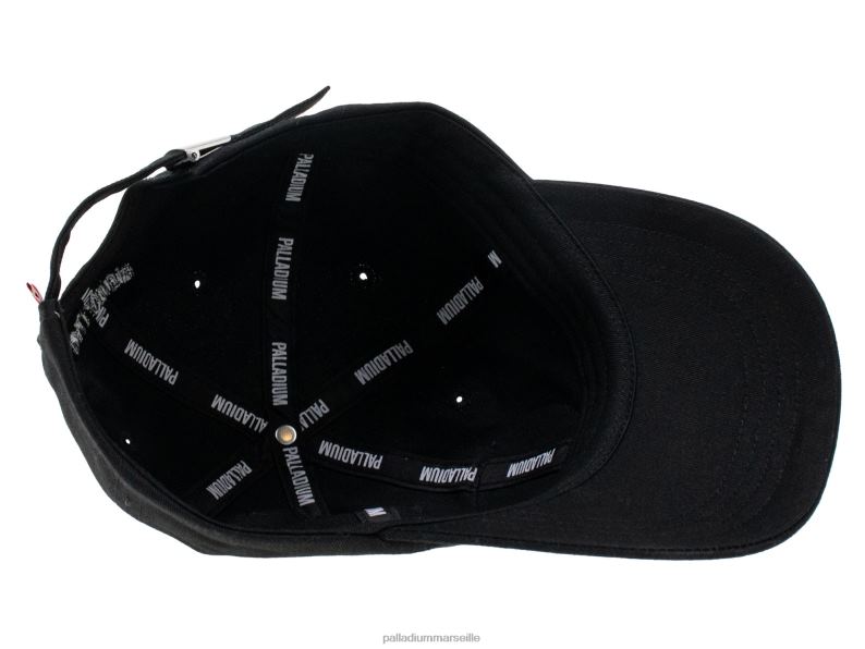 unisexe casquette patchs oasis PJVRJ331 Palladium noir Chapeaux