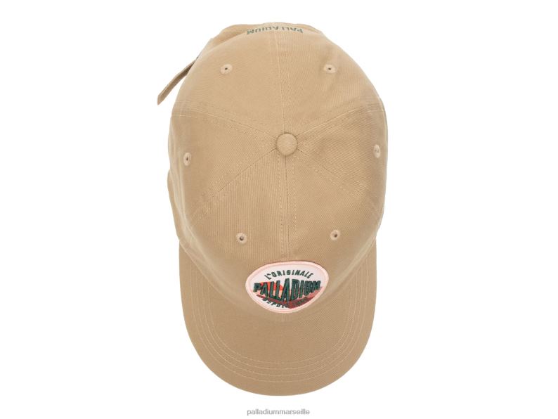 unisexe casquette patchs oasis PJVRJ334 Palladium beige Chapeaux