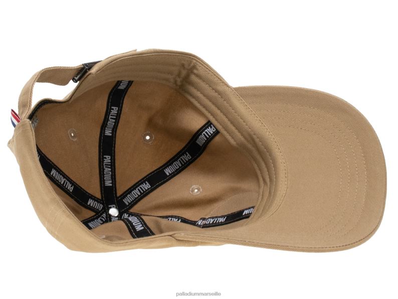 unisexe casquette patchs oasis PJVRJ334 Palladium beige Chapeaux