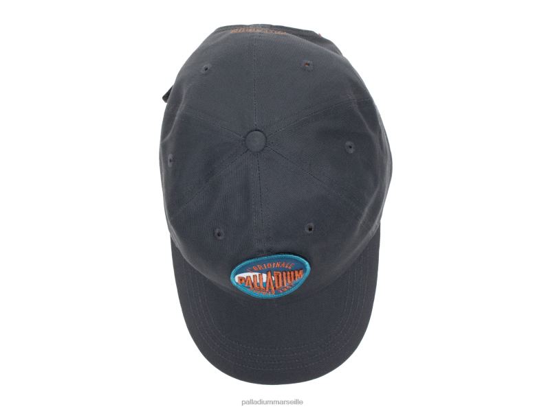 unisexe casquette patchs oasis PJVRJ335 Palladium gris foncé Chapeaux