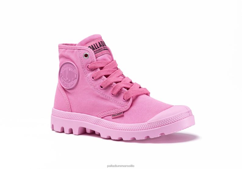 enfants pampa salut v PJVRJ354 Palladium aurore rose chaussures