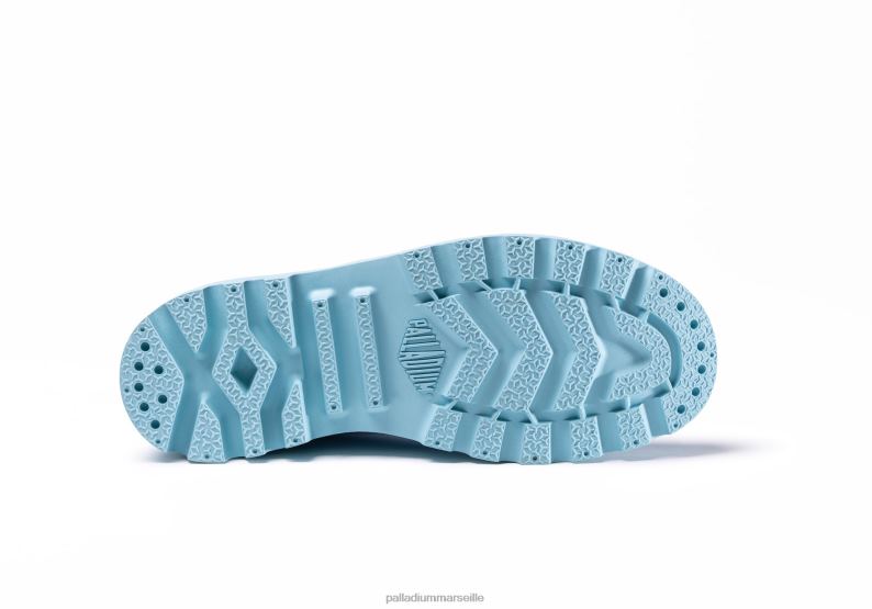 enfants pampa salut v PJVRJ356 Palladium bleu de plongée chaussures