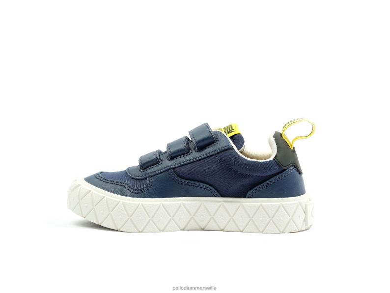 enfants sangle ace kids lo PJVRJ350 Palladium humeur indigo chaussures