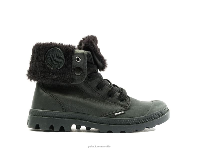 femmes baggy nubuck wl PJVRJ271 Palladium noir bottes