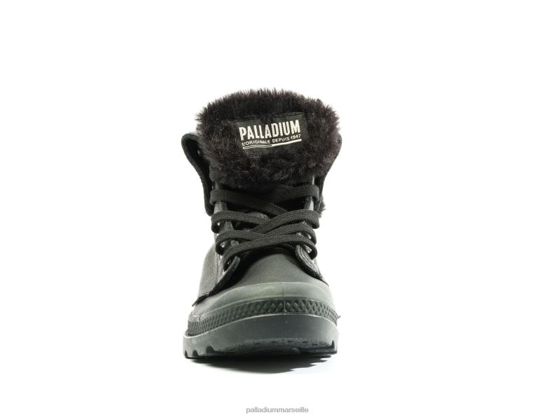 femmes baggy nubuck wl PJVRJ271 Palladium noir bottes