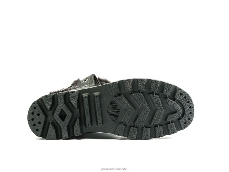 femmes baggy nubuck wl PJVRJ271 Palladium noir bottes