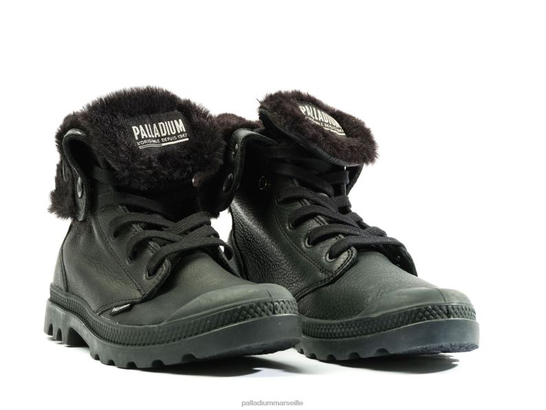 femmes baggy nubuck wl PJVRJ271 Palladium noir bottes