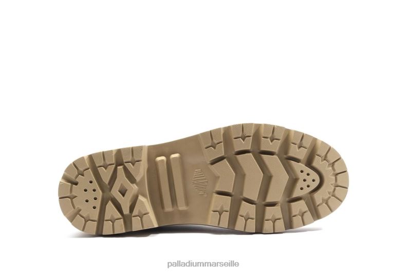 femmes cuir pallabase PJVRJ231 Palladium cher brun bottes