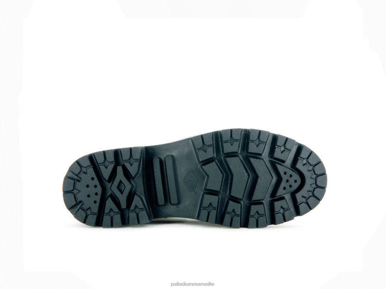 femmes cuir pallabase PJVRJ233 Palladium noir bottes