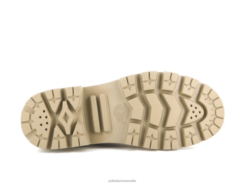 femmes cuir pallabase chelsea PJVRJ232 Palladium cher brun bottes