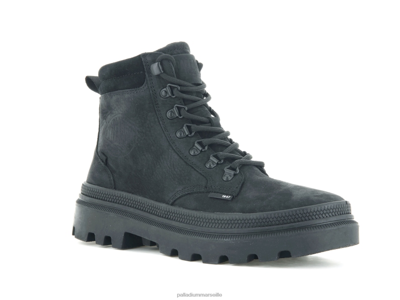 femmes pallatrooper randonneur nubuck PJVRJ235 Palladium noir bottes