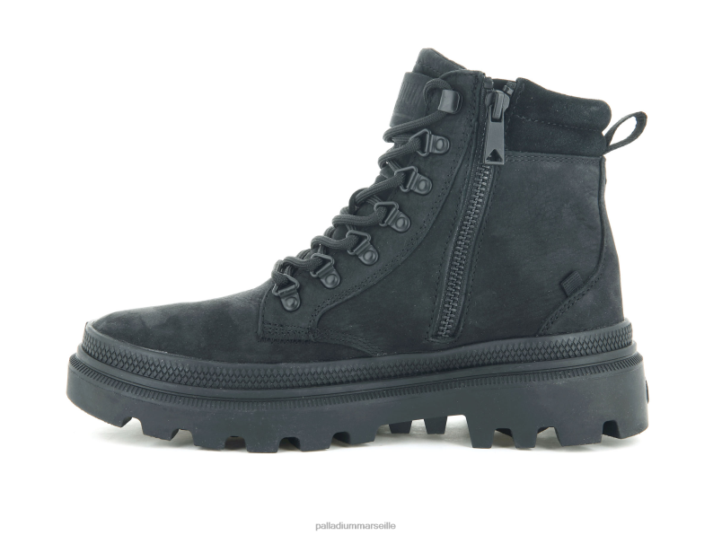 femmes pallatrooper randonneur nubuck PJVRJ235 Palladium noir bottes