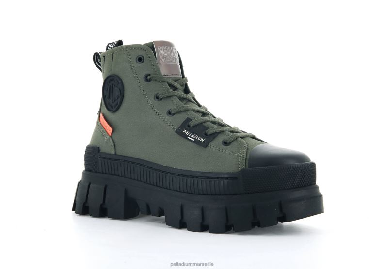 femmes révolte salut tx PJVRJ249 Palladium nuit d'olive bottes
