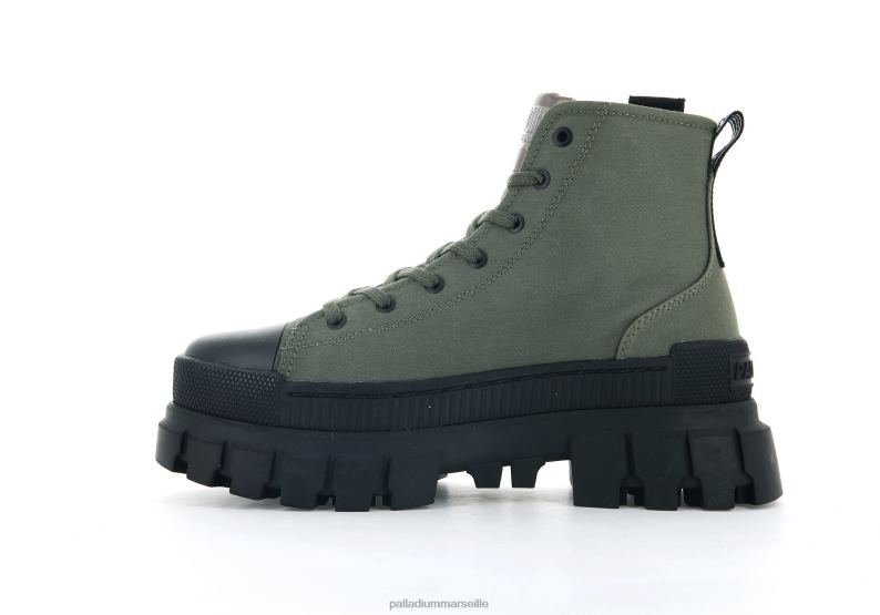 femmes révolte salut tx PJVRJ249 Palladium nuit d'olive bottes