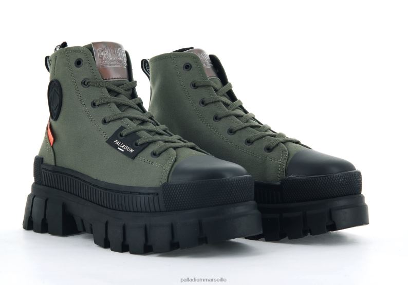 femmes révolte salut tx PJVRJ249 Palladium nuit d'olive bottes