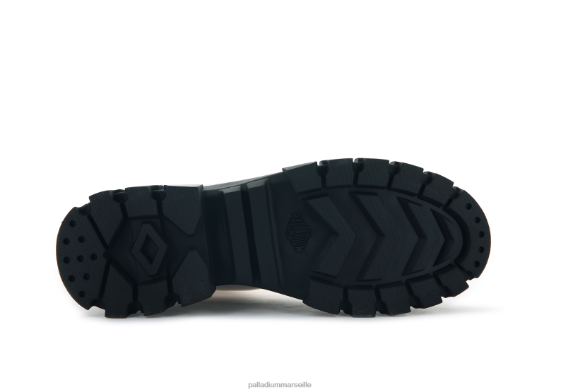 femmes révolte salut tx PJVRJ250 Palladium étoile blanche bottes