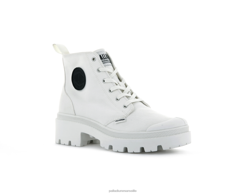femmes sergé pallabase PJVRJ260 Palladium étoile blanche bottes