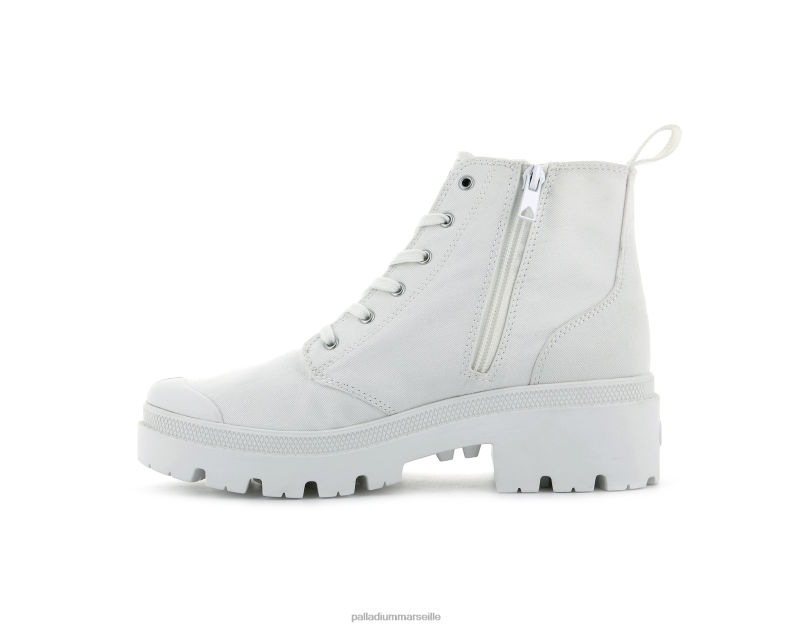 femmes sergé pallabase PJVRJ260 Palladium étoile blanche bottes