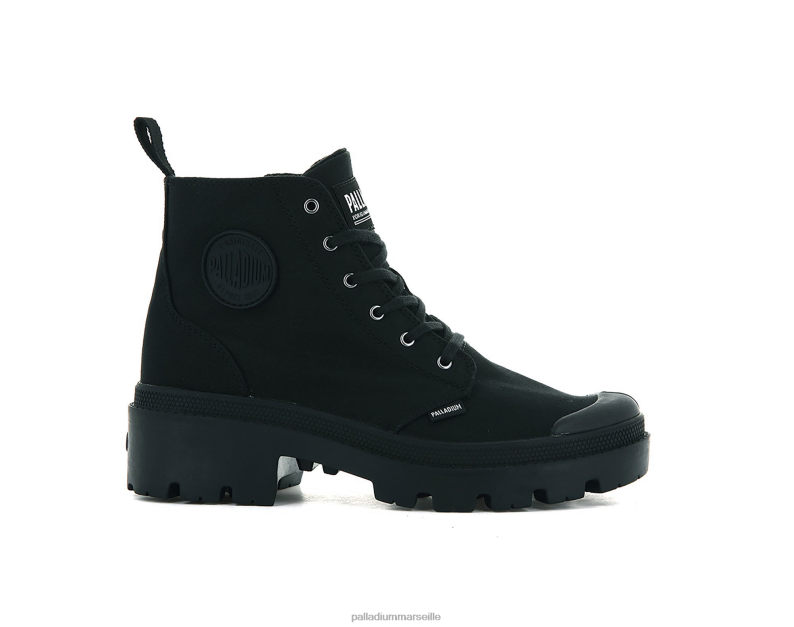 femmes sergé pallabase PJVRJ261 Palladium noir bottes