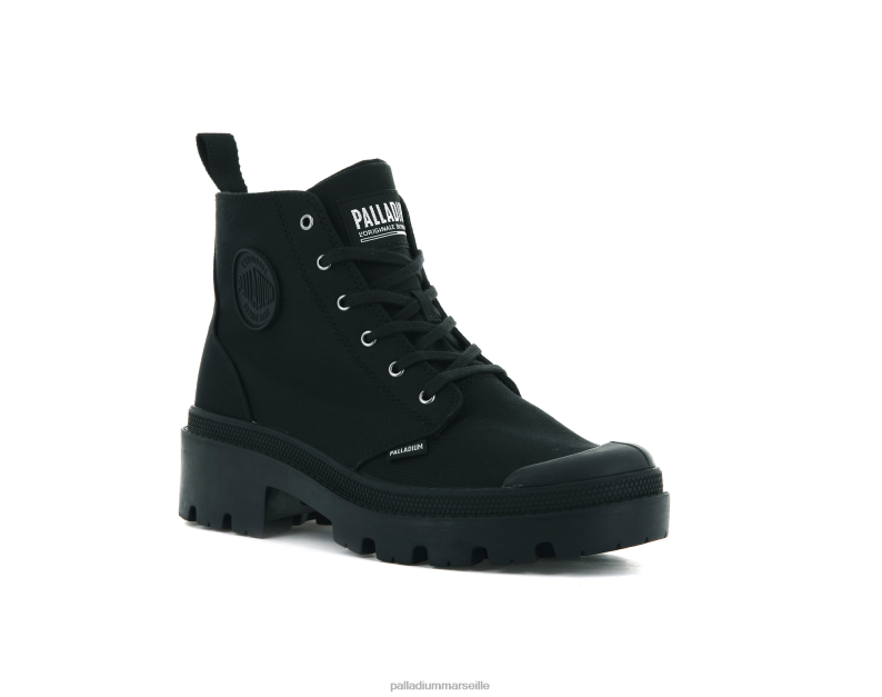 femmes sergé pallabase PJVRJ261 Palladium noir bottes