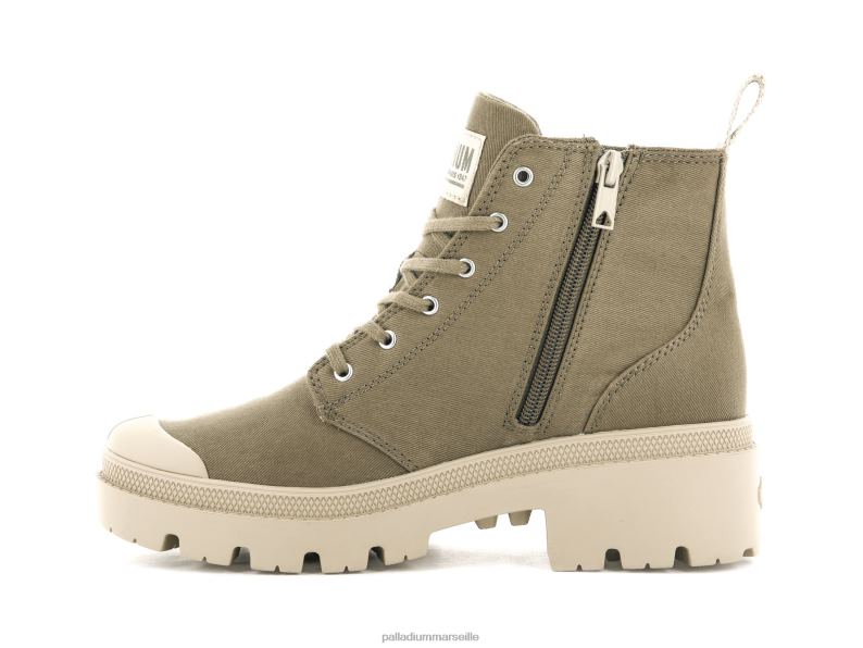 femmes sergé pallabase PJVRJ263 Palladium butternut bottes