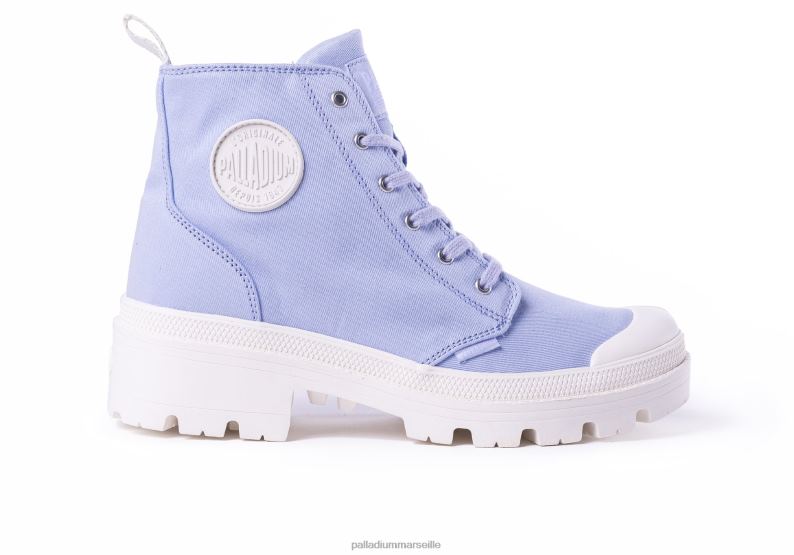 femmes sergé pallabase PJVRJ280 Palladium bleu xénon bottes