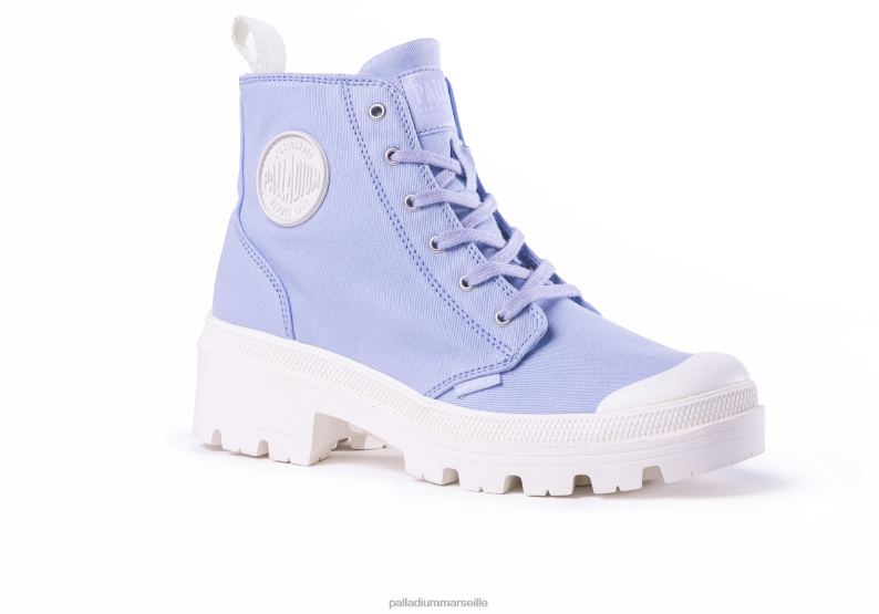 femmes sergé pallabase PJVRJ280 Palladium bleu xénon bottes