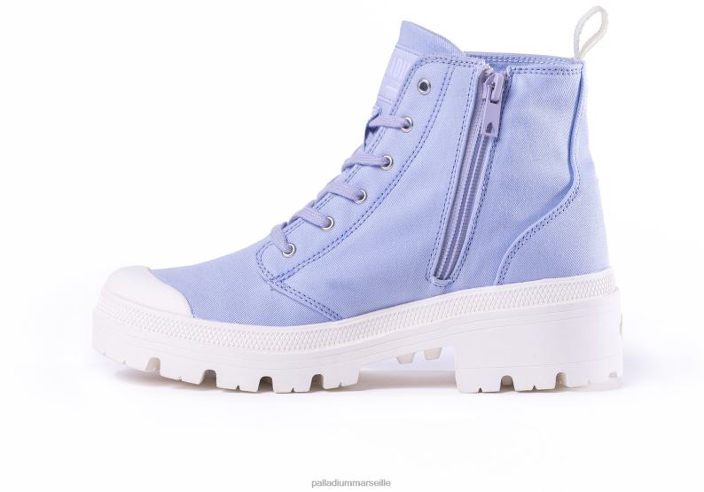 femmes sergé pallabase PJVRJ280 Palladium bleu xénon bottes