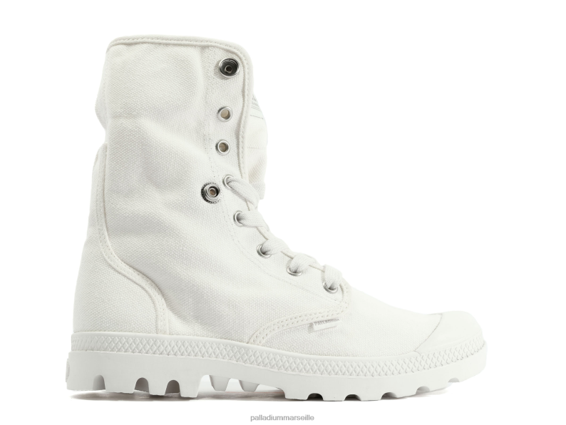 femmes wobaggy PJVRJ221 Palladium étoile blanche bottes