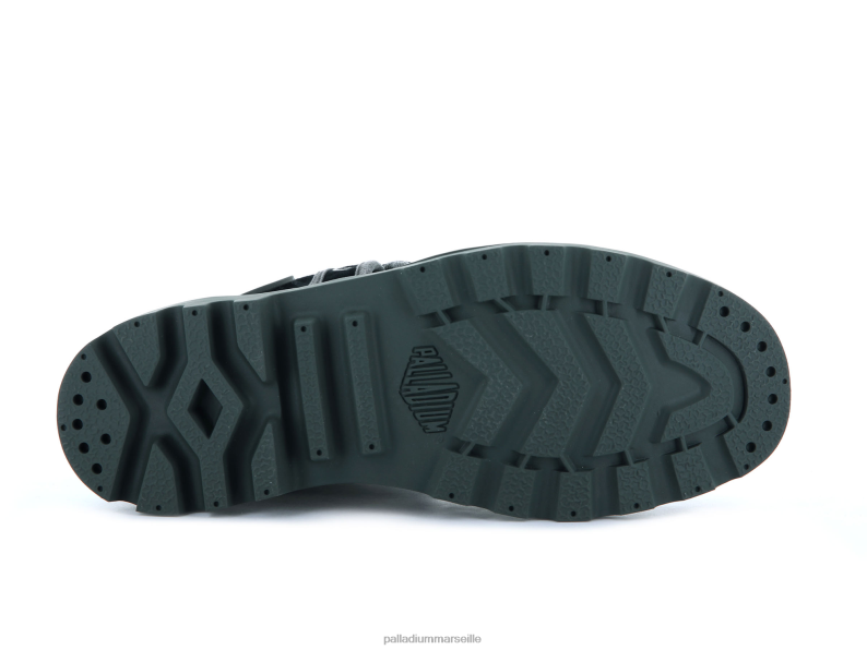 femmes wobaggy PJVRJ240 Palladium métal/noir bottes