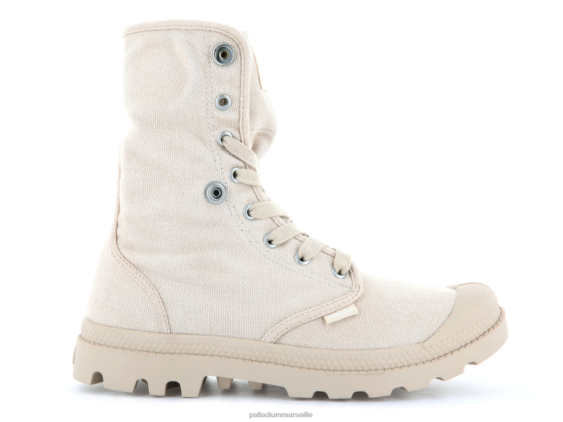 femmes wobaggy PJVRJ241 Palladium sahara/safari bottes