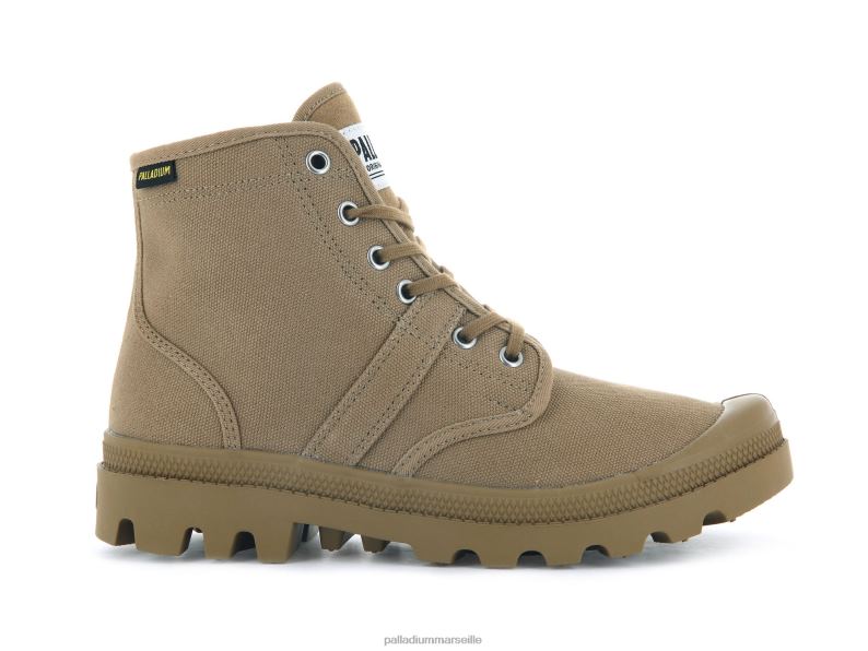femmes wopallabrousse PJVRJ243 Palladium olive bottes