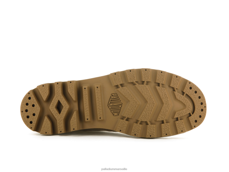 femmes wopampa salut PJVRJ225 Palladium caramel bottes