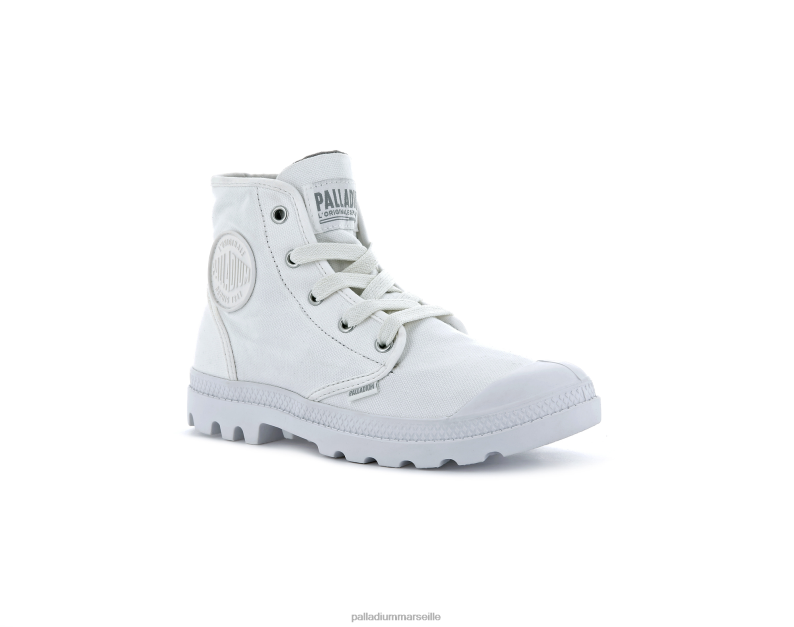 femmes wopampa salut PJVRJ266 Palladium étoile blanche bottes