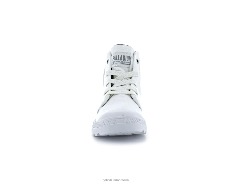 femmes wopampa salut PJVRJ266 Palladium étoile blanche bottes