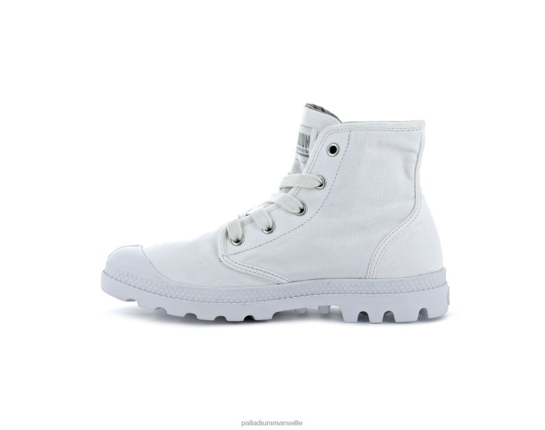 femmes wopampa salut PJVRJ266 Palladium étoile blanche bottes