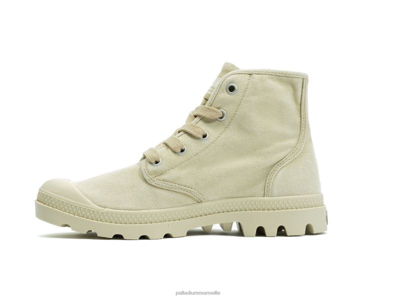 femmes wopampa salut PJVRJ268 Palladium sahara/écru bottes