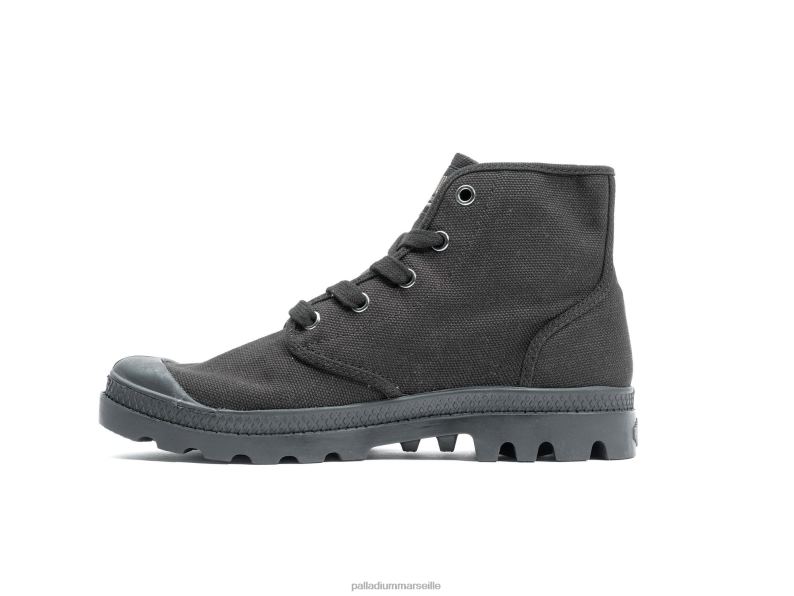 femmes wopampa salut PJVRJ270 Palladium noir bottes