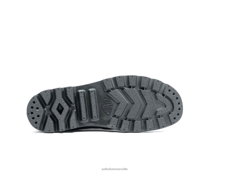 femmes wopampa salut PJVRJ270 Palladium noir bottes