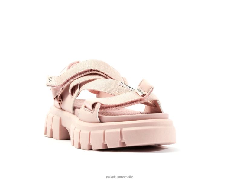 femmes sandale révolte mono PJVRJ305 Palladium fumée rose des sandales