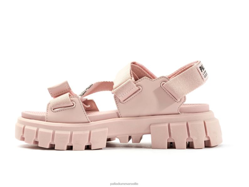 femmes sandale révolte mono PJVRJ305 Palladium fumée rose des sandales