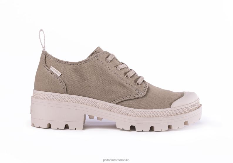 femmes pallabase sergé lo PJVRJ276 Palladium gris clair chaussures