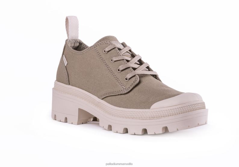 femmes pallabase sergé lo PJVRJ276 Palladium gris clair chaussures