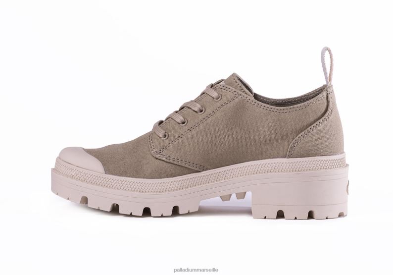 femmes pallabase sergé lo PJVRJ276 Palladium gris clair chaussures