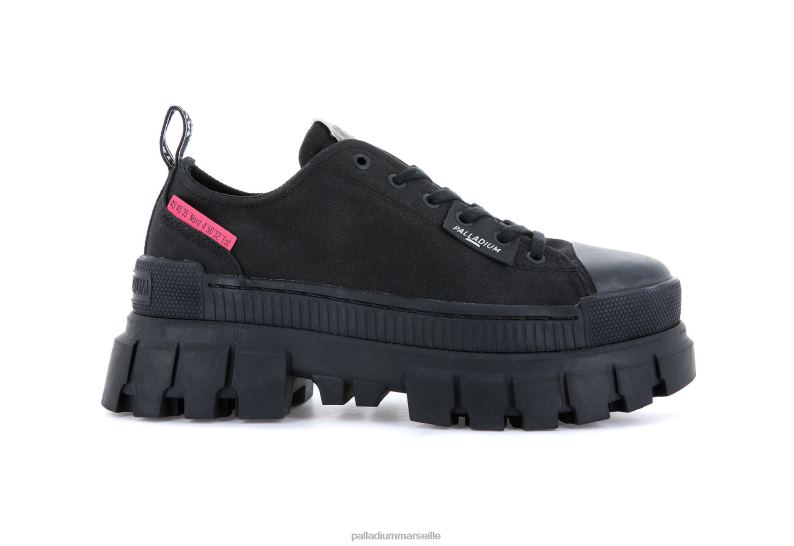 femmes révolte lo tx PJVRJ314 Palladium noir chaussures