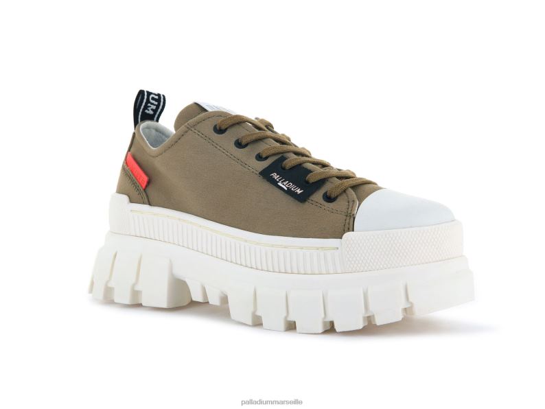 femmes révolte lo tx PJVRJ315 Palladium olive chaussures