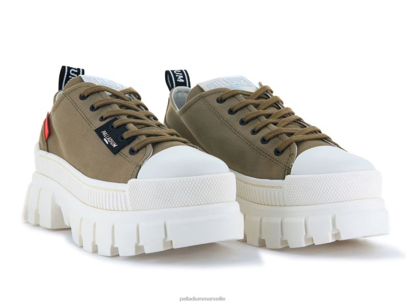 femmes révolte lo tx PJVRJ315 Palladium olive chaussures