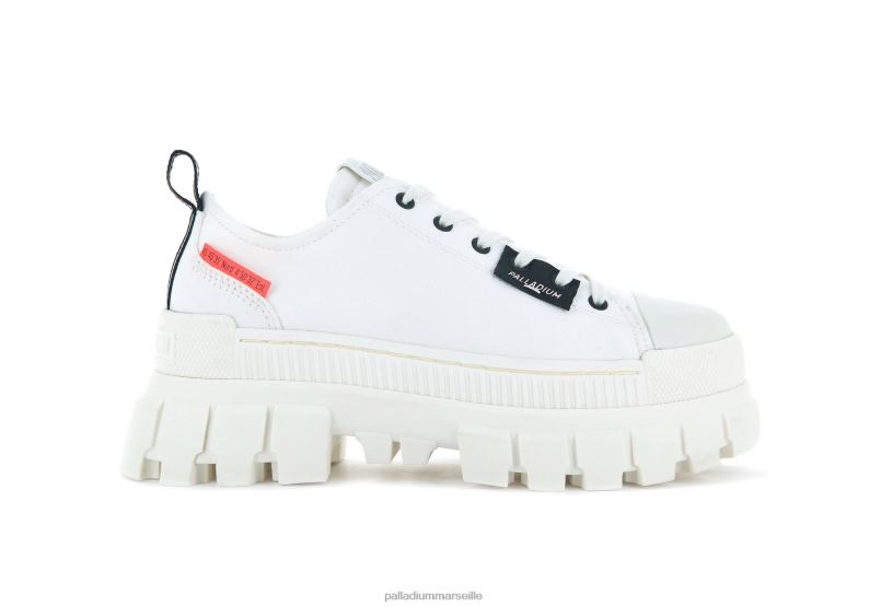 femmes révolte lo tx PJVRJ316 Palladium étoile blanche chaussures
