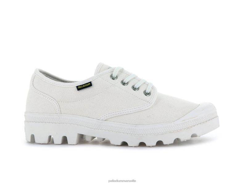 femmes wopallabrousse oxford PJVRJ319 Palladium étoile blanche chaussures